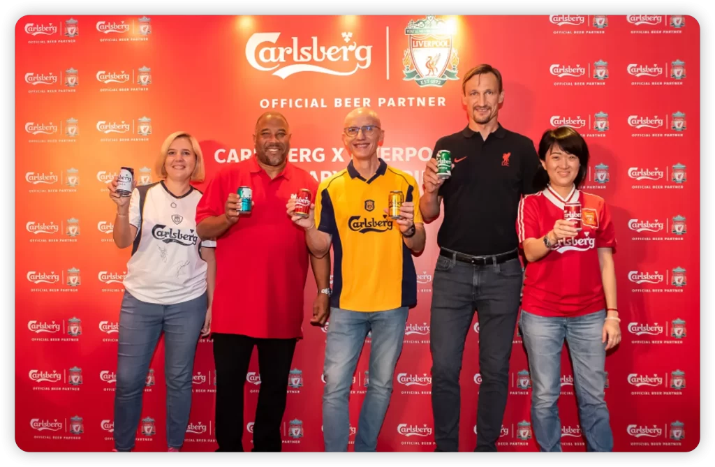 Beyond the Screen: Carlsberg's Fan-First Initiatives