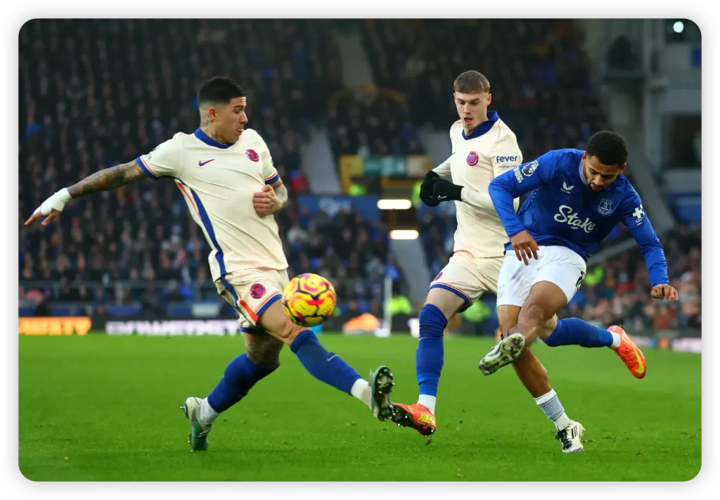 Dominant Blues Crush Everton 4-0 in Premier League Showdown